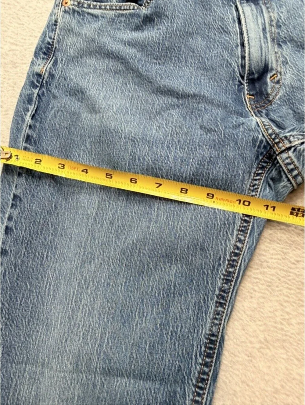 Levi's Mens 541 Athletic Taper Jeans W33 L34 Medium Wash Denim Comfort Casual